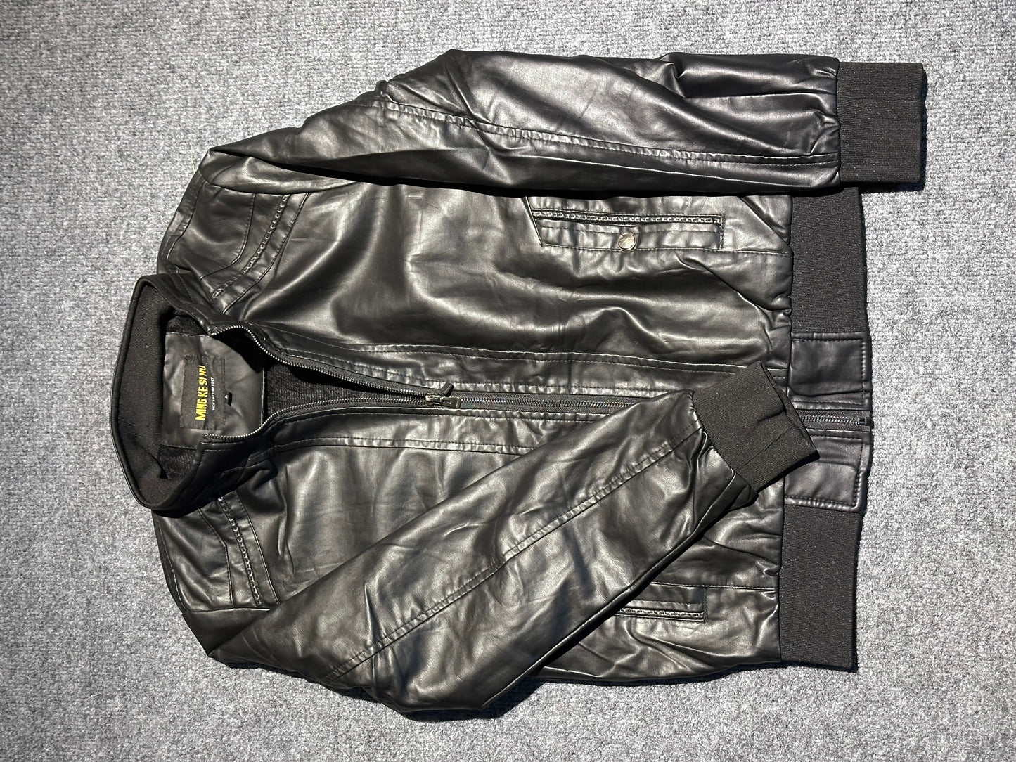 Classic Black Leather Jacket